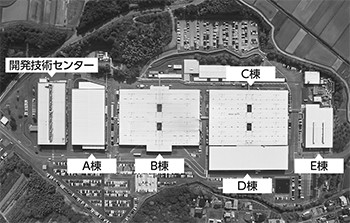 玉城工場、工場棟名変更。