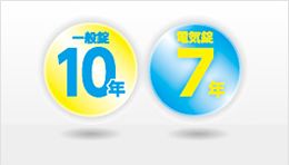 イメージ:錠の耐用年数と保守点検制度について