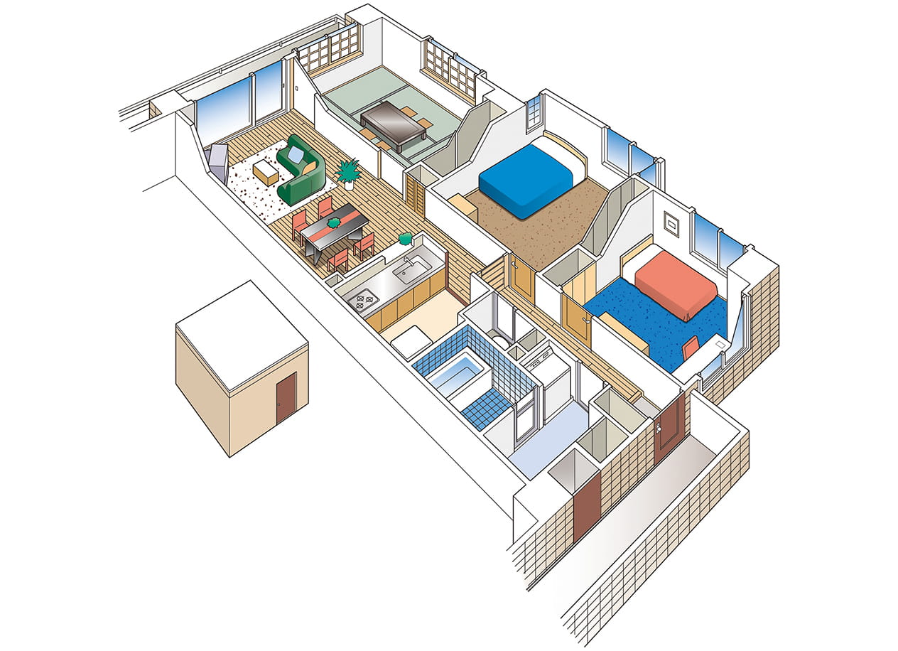 集合住宅 建物のイメージ画像