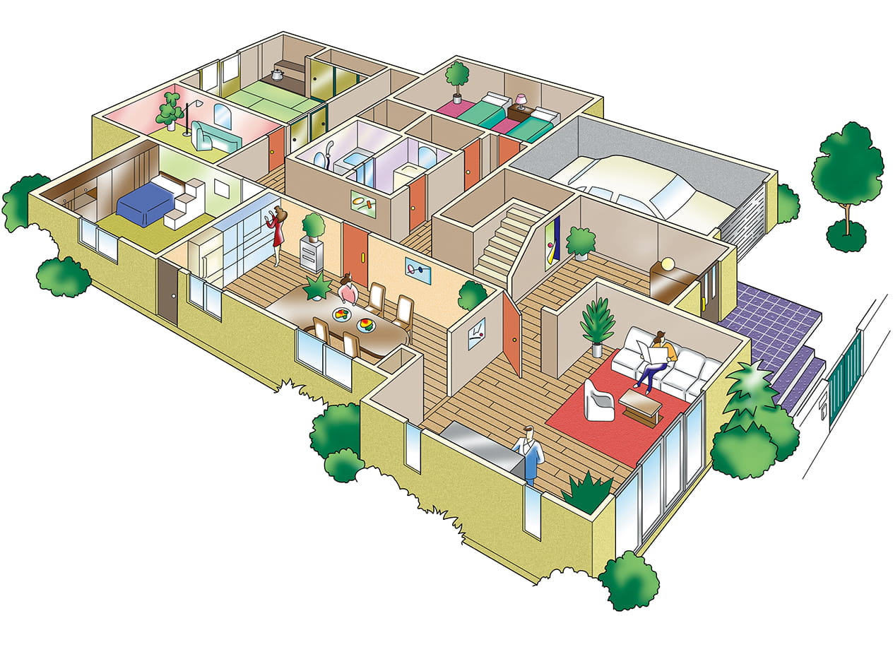 戸建住宅 建物のイメージ画像